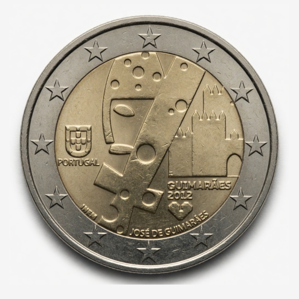 2 euro Guimarães, Culturele hoofdstad van Europa 2012 - Portugal - 2012
