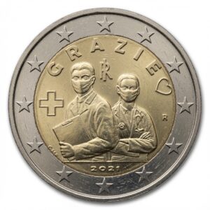 2 euros Grazie – Italie – 2021
