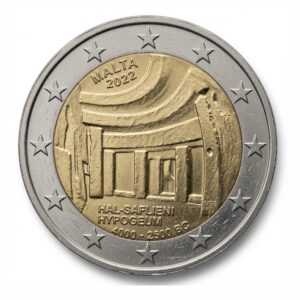 2 euros Hypogée de Hal Saflieni - Malte - 2022