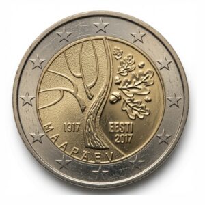 2 euros Route vers l'indépendance - Estonie - 2017
