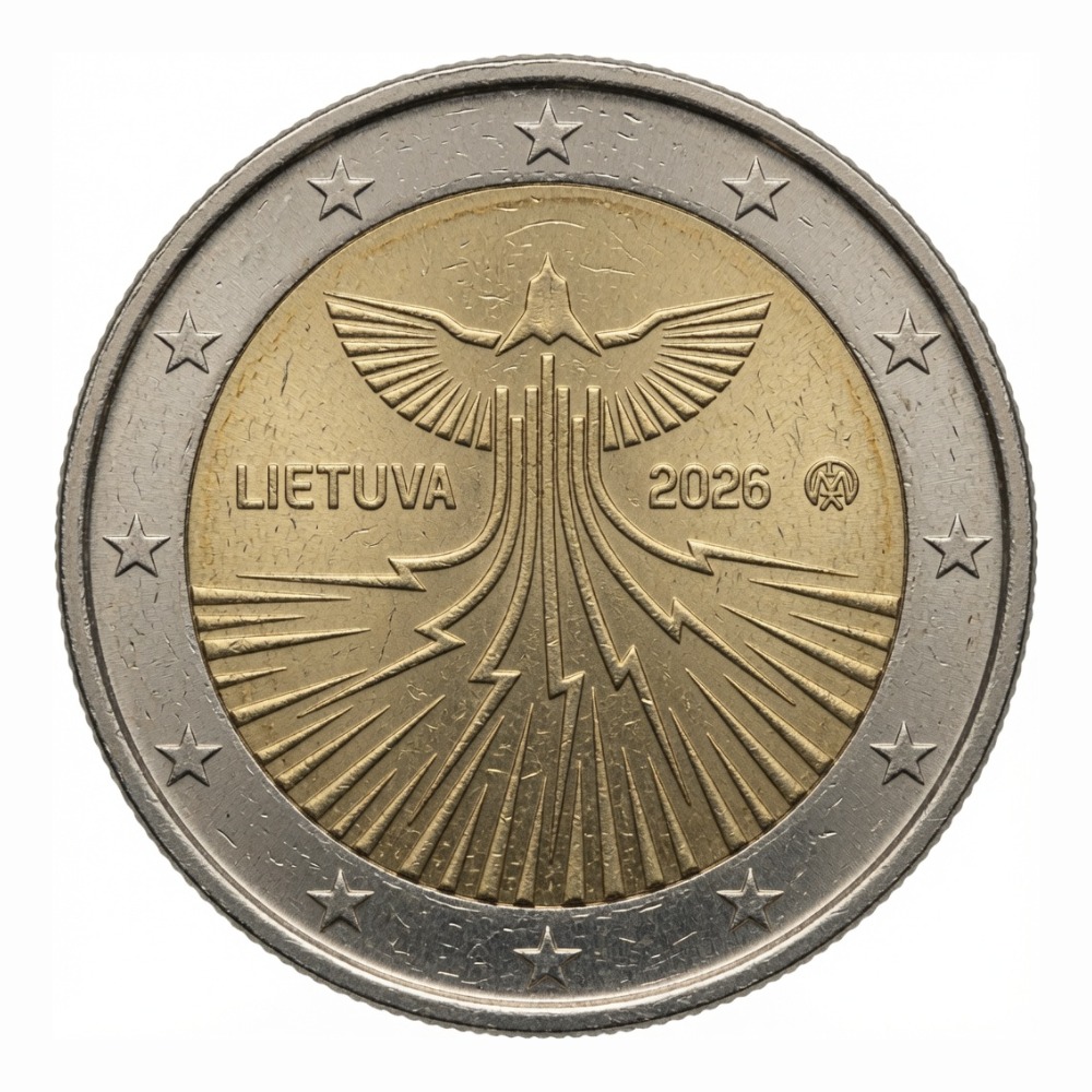 2 euros Indépendance énergétique de la Lituanie - Lituanie - 2026