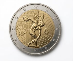 2 euro Olympische Spelen Parijs 2024 – Frankrijk 2022