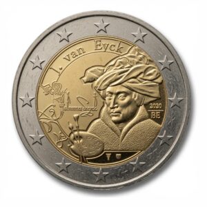 2 euros Jan van Eyck - Belgique - 2020