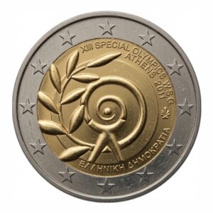2 euros Jeux olympiques spéciaux mondiaux d'été (Athènes 2011) - Grèce - 2011