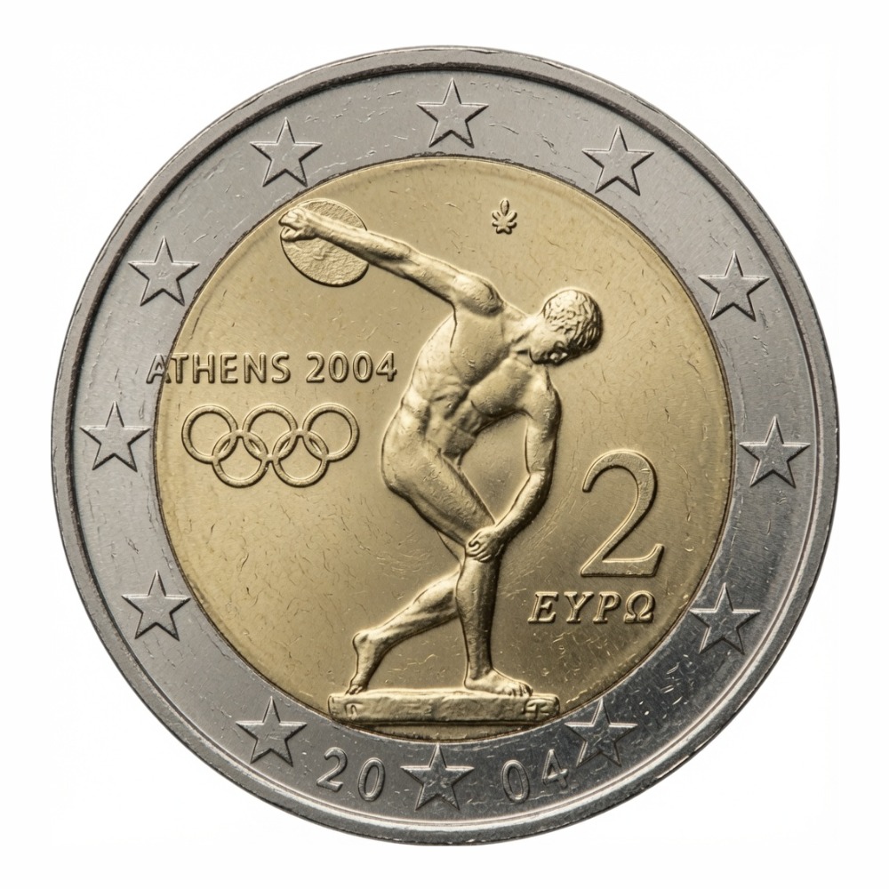 2 euros Jeux olympiques d'Athènes 2004 - Grèce - 2004