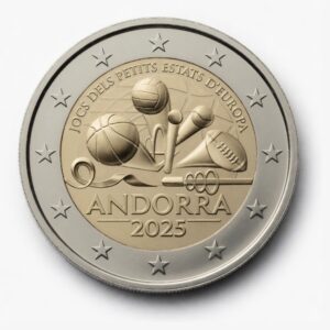 2 euros Jeux des petits États d'Europe - Andorre - 2025