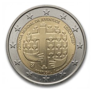 2 euros Journée mondiale de la jeunesse - Portugal - 2023