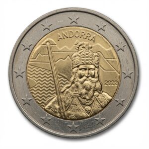 2 euros La légende de Charlemagne - Andorre - 2022
