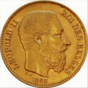 20 Francs Léopold II en or