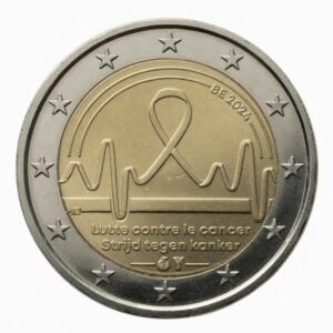 2 euros Lutte contre le cancer – Belgique – 2024