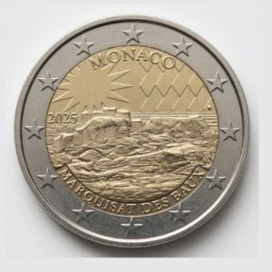 2 euros Marquisat des Baux - Monaco - 2025
