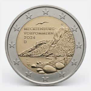 2 euros Mecklembourg-Poméranie-Occidentale - Allemagne - 2024