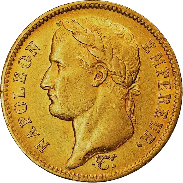 40 Frank in goud Napoleon I – Dubbele Louis d’or