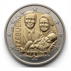 2 euros Naissance du Prince Charles - Luxembourg - 2020