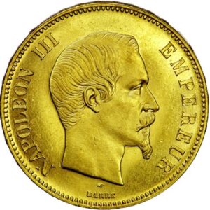 20 Francs or Napoléon III - Tête non laurée