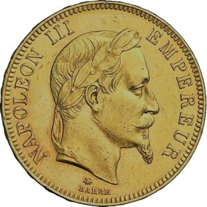 100 Francs Or Napoléon III - Quadruple Louis d'or