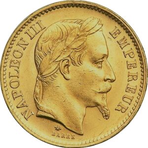 20 Francs or Napoléon III - Louis d'or