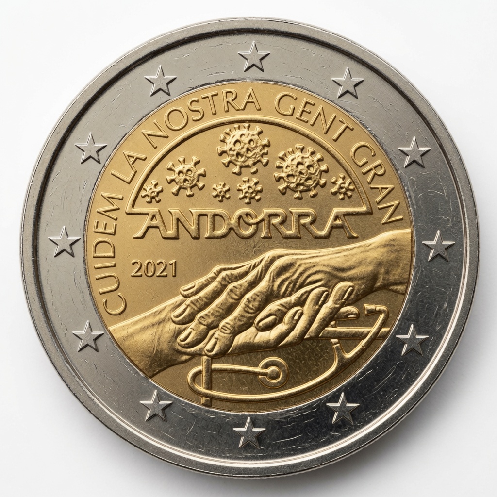2 euros Prenons soin de nos aînés – Andorre 2021