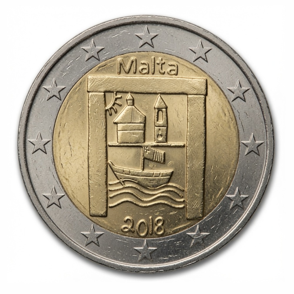 2 euros Patrimoine culturel maltais - Malte - 2018
