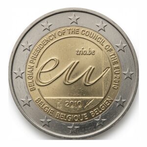 2 euros Présidence belge du Conseil de l'Union européenne - Belgique - 2010