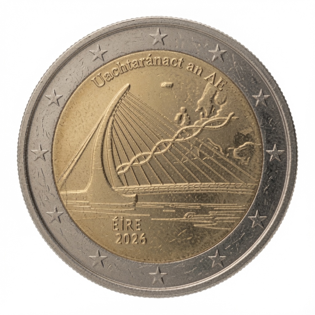 2 euros Présidence irlandaise du Conseil de l’UE – Irlande – 2026
