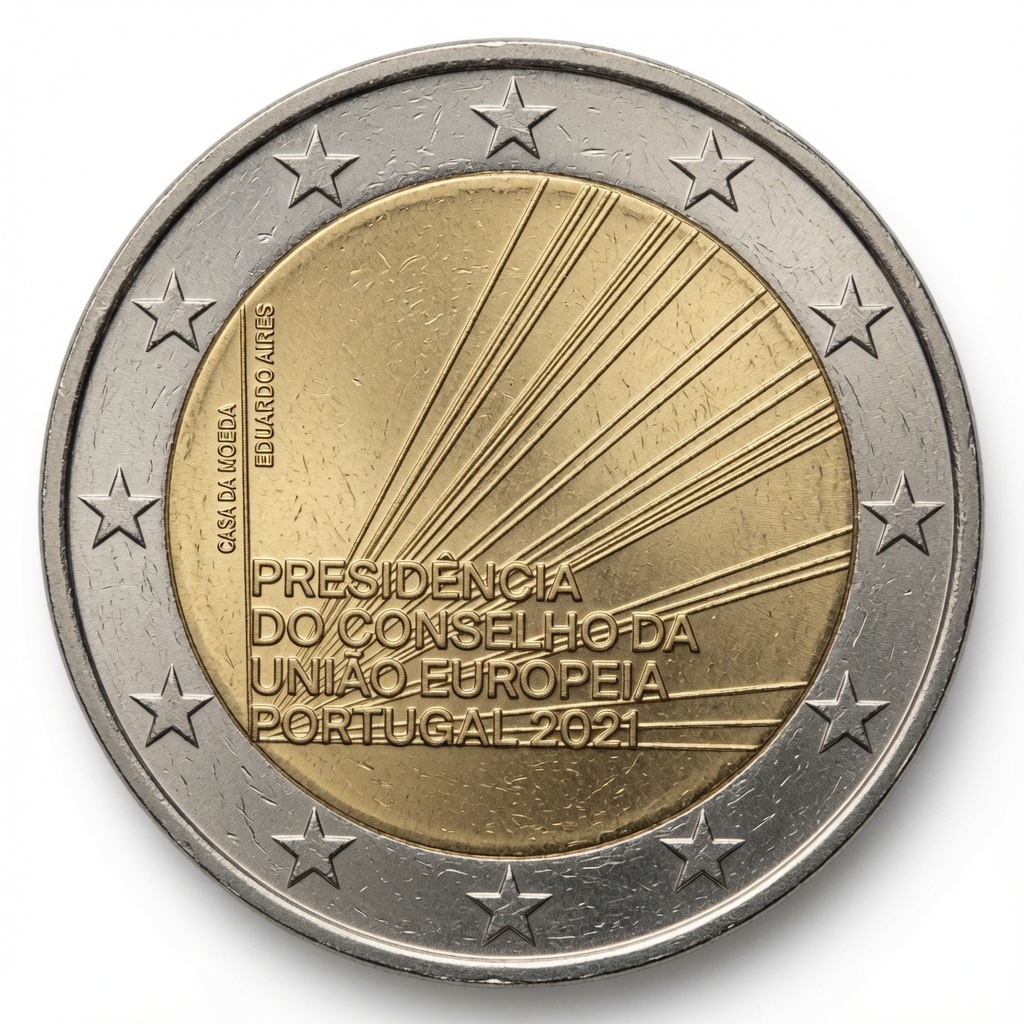 2 euros Portugal Présidence du conseil de l’Union Européenne – Portugal – 2021