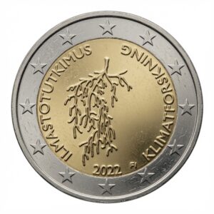 2 euros Recherche sur le climat en Finlande - Finlande - 2022