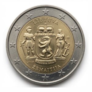 2 euros Samogitie - Lituanie - 2019