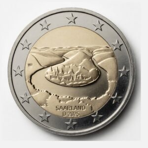 2 euros Boucle de la Sarre - Allemagne - 2025