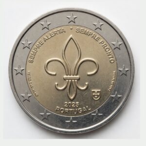 2 euros Scoutisme mondial - Portugal - 2025