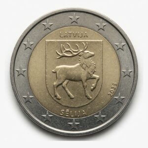 2 euros Blason de Sēlija - Lettonie - 2025