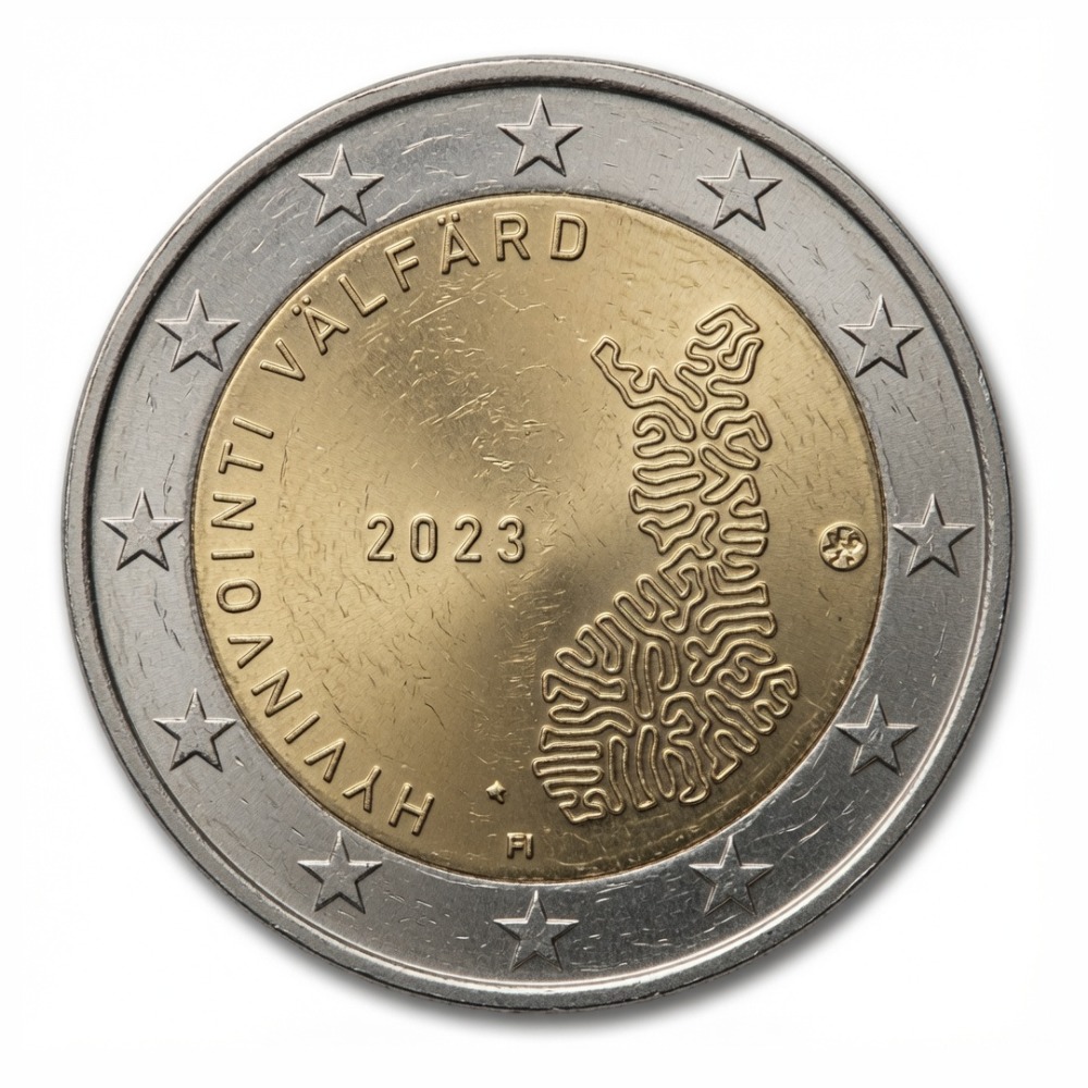 2 euros Services sociaux Finlande 2023