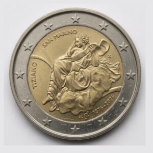 2 euros Titien – peintre de la Renaissance - Saint-Marin - 2026