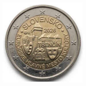 2 euros Trenčín – Capitale européenne de la Culture 2026 - Slovaquie - 2026