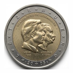 2 euros Grands-Ducs Henri et Adolphe - Luxembourg - 2005
