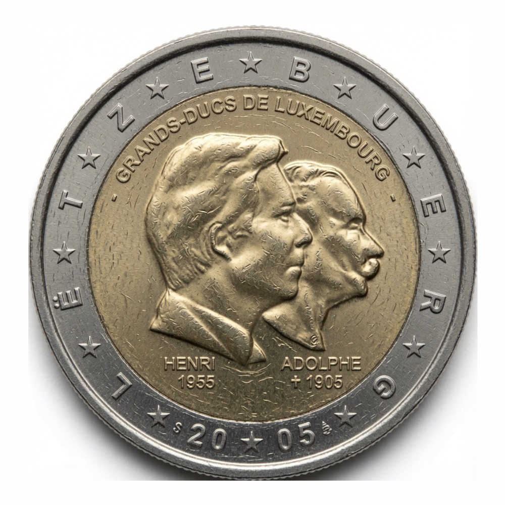 2 euros Grands-Ducs Henri et Adolphe - Luxembourg - 2005