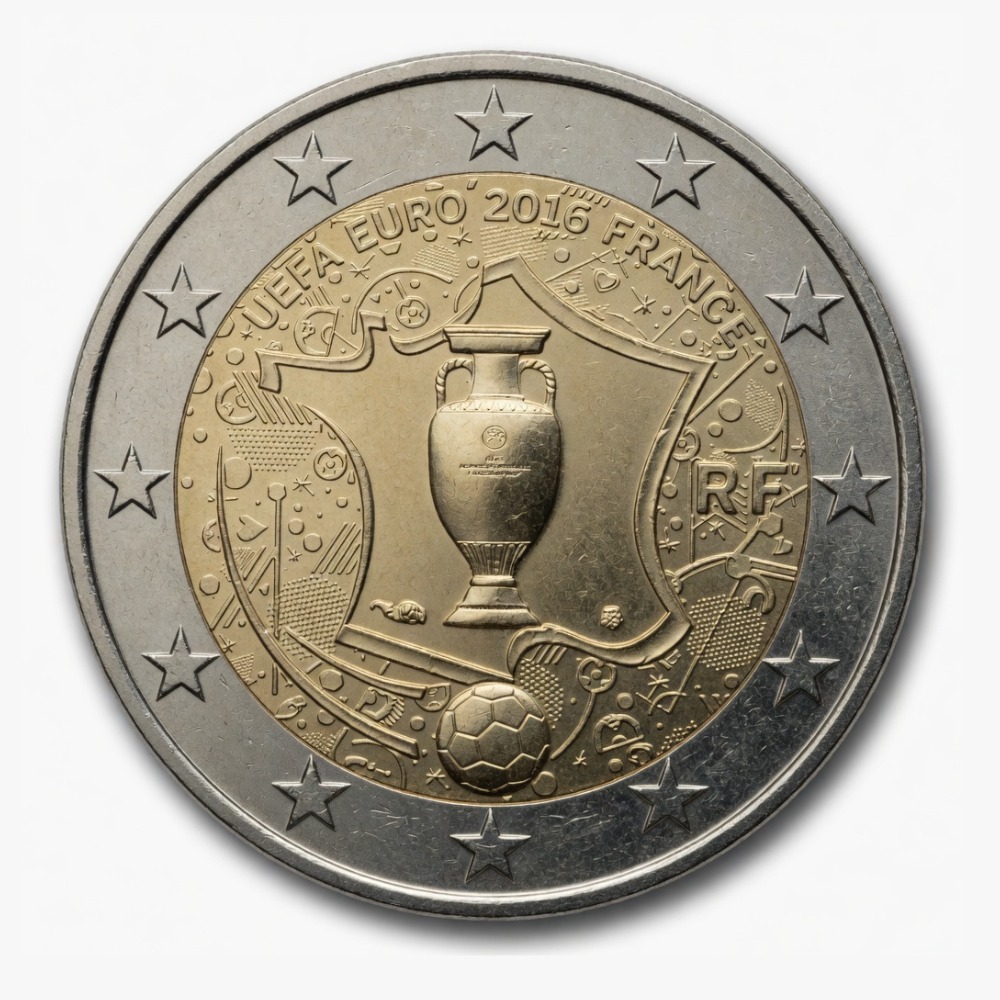 2 euros UEFA Euro 2016 - France - 2016