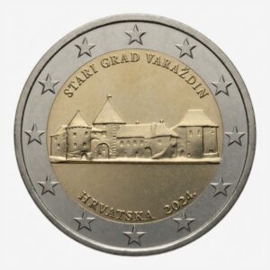 2 euros Varaždin – Vieille Ville - Croatie - 2024