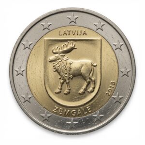 2 euros Zemgale - Lettonie - 2018