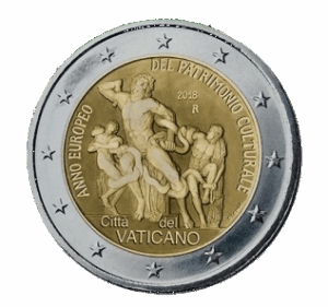 2 euros Patrimoine Culturel – Vatican – 2018