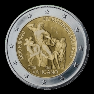 2 euros Patrimoine Culturel - Vatican - 2018
