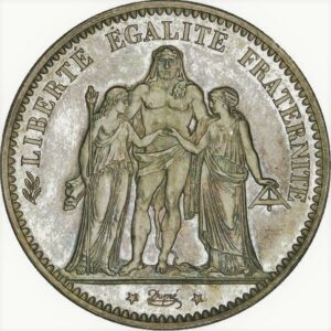 5 Francs argent Hercule